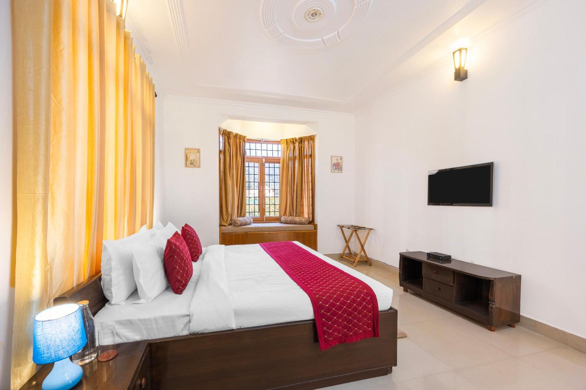 Alaya Stays Rose 3Bhk Cottage Fenced By Hills With Fireplace Bhowali Экстерьер фото
