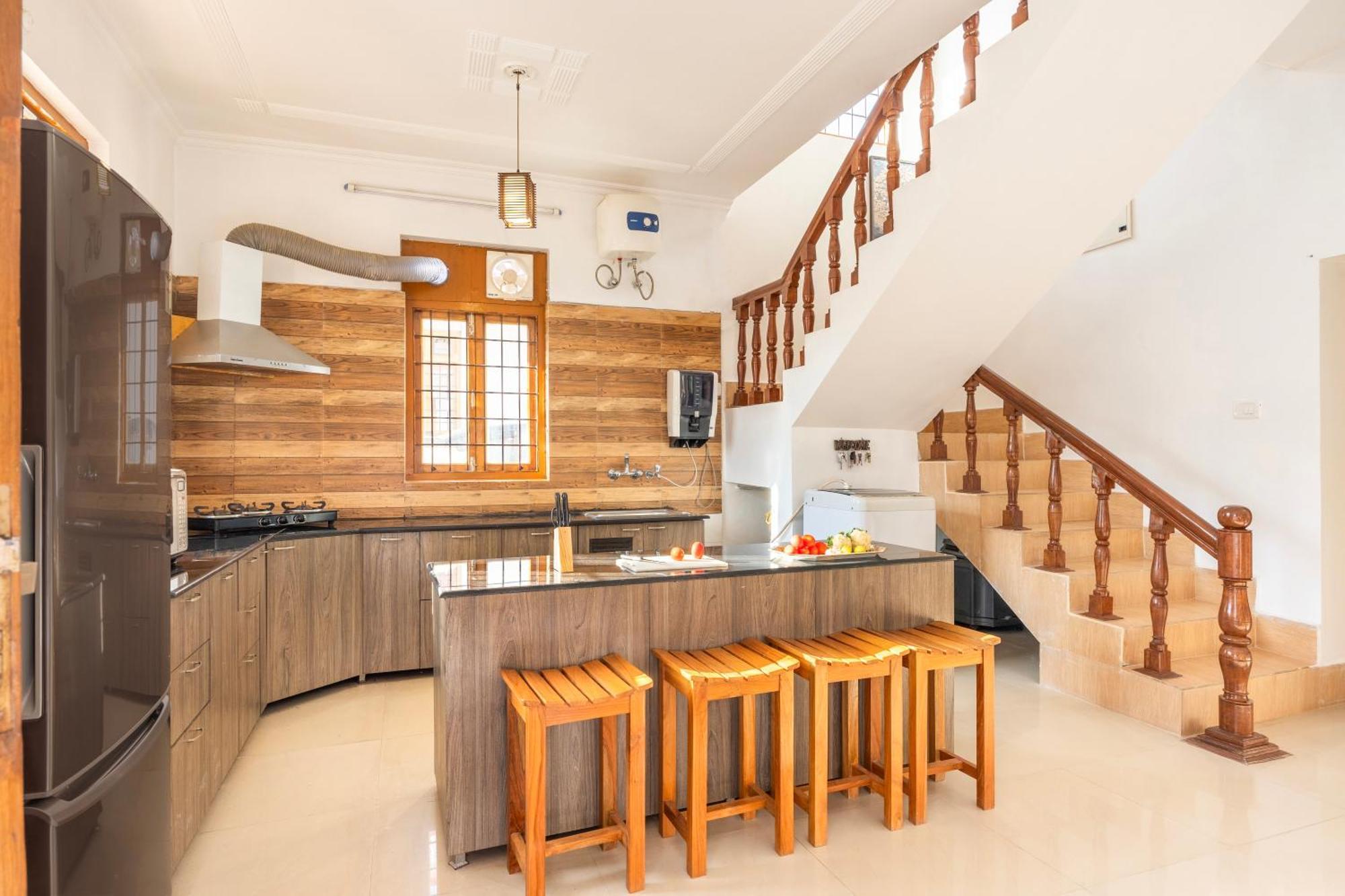 Alaya Stays Rose 3Bhk Cottage Fenced By Hills With Fireplace Bhowali Экстерьер фото