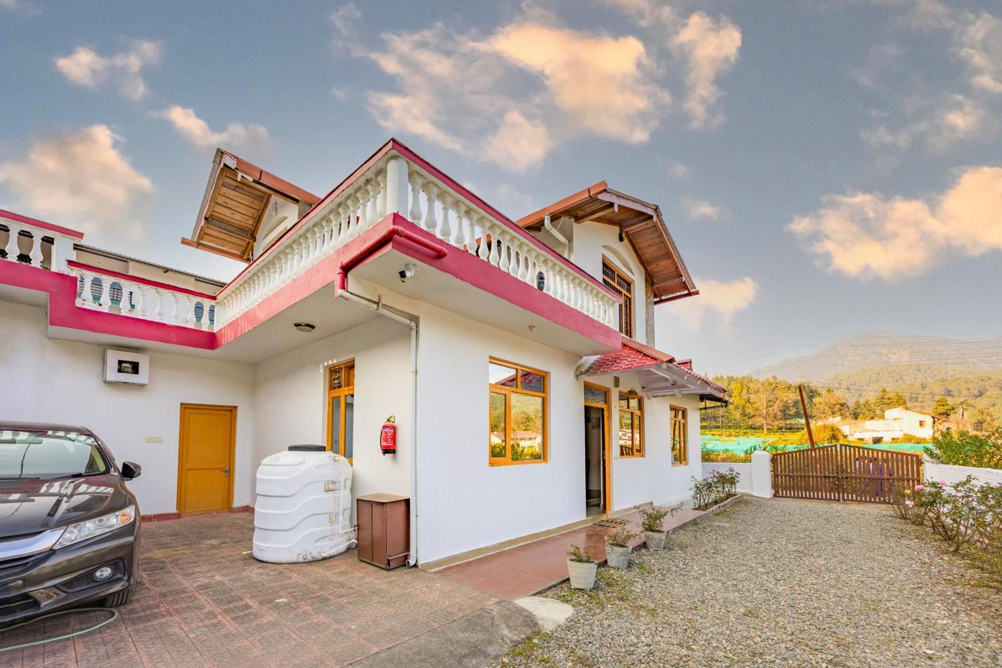Alaya Stays Rose 3Bhk Cottage Fenced By Hills With Fireplace Bhowali Экстерьер фото